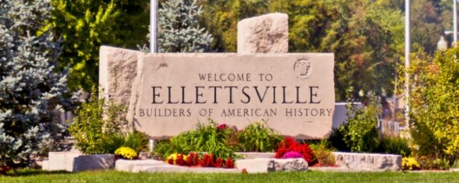 Ellettsville Welcome Sign